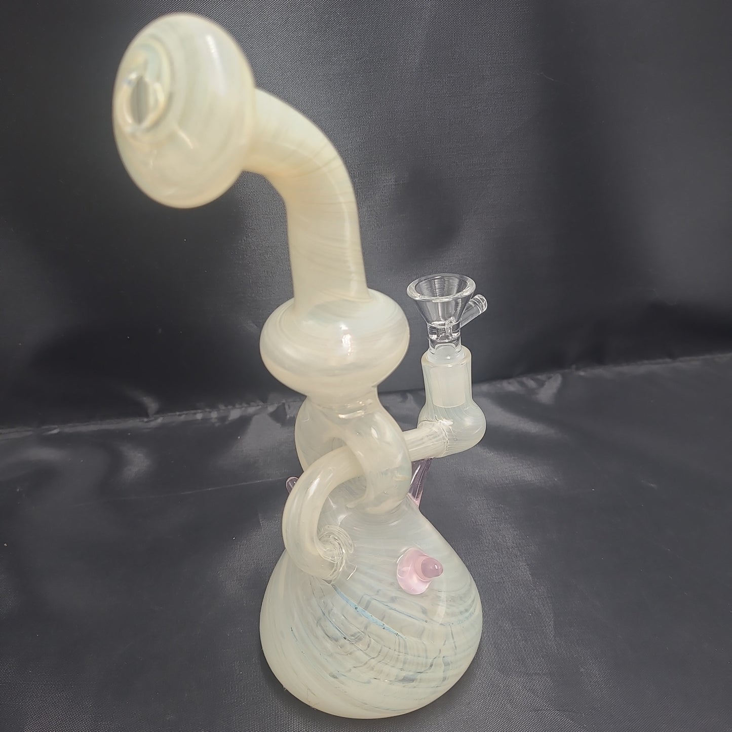 8" Fumed Donut recycler rig