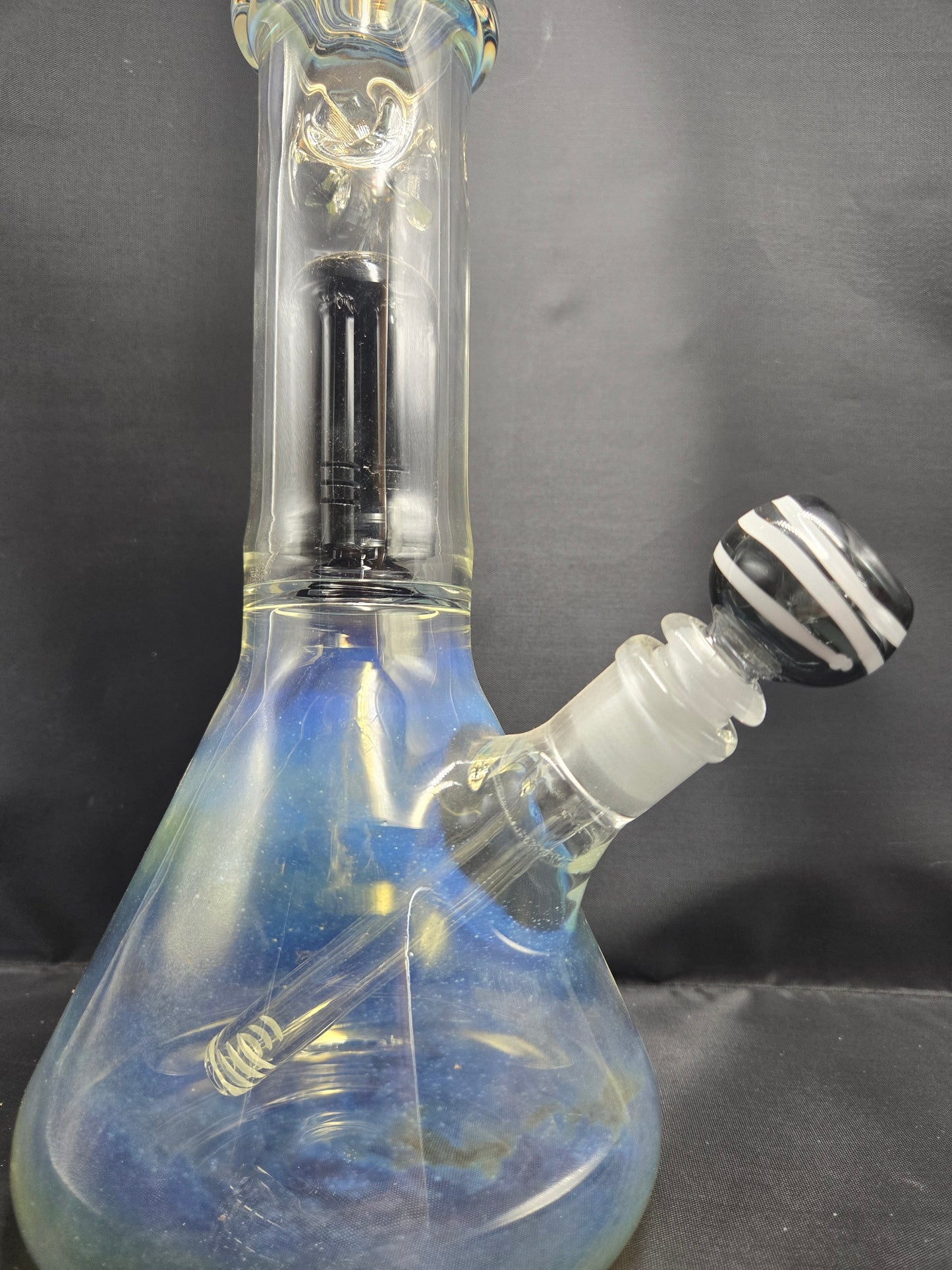 20" Fumed Design Beaker Tree perc waterpipe