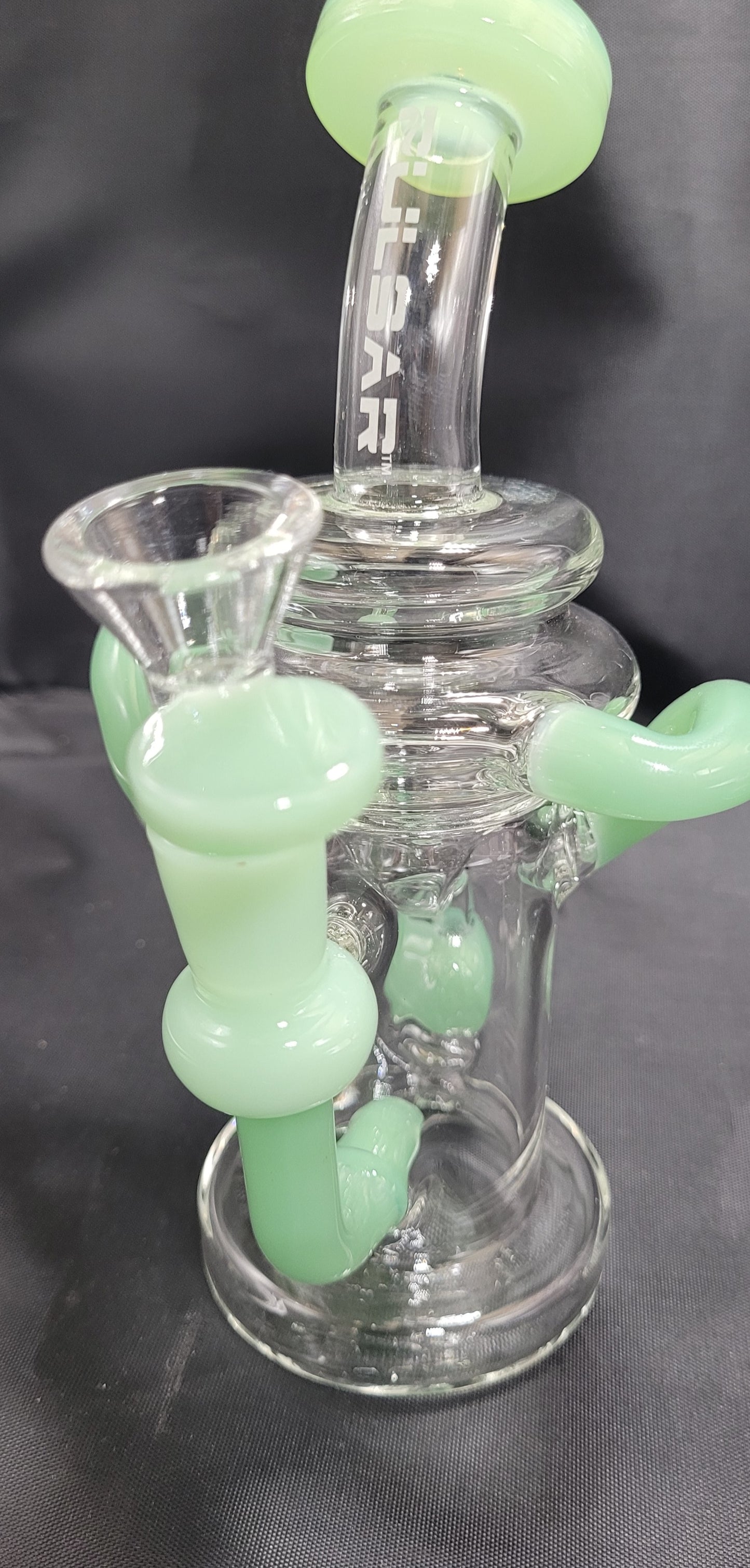Pulsar Ball Recycler Water Pipe - 7.5" / 14mm F /