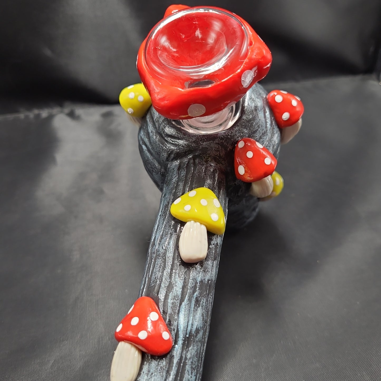 8" Pulsar Rasta Puking Skull Hammer Bubbler Pipe