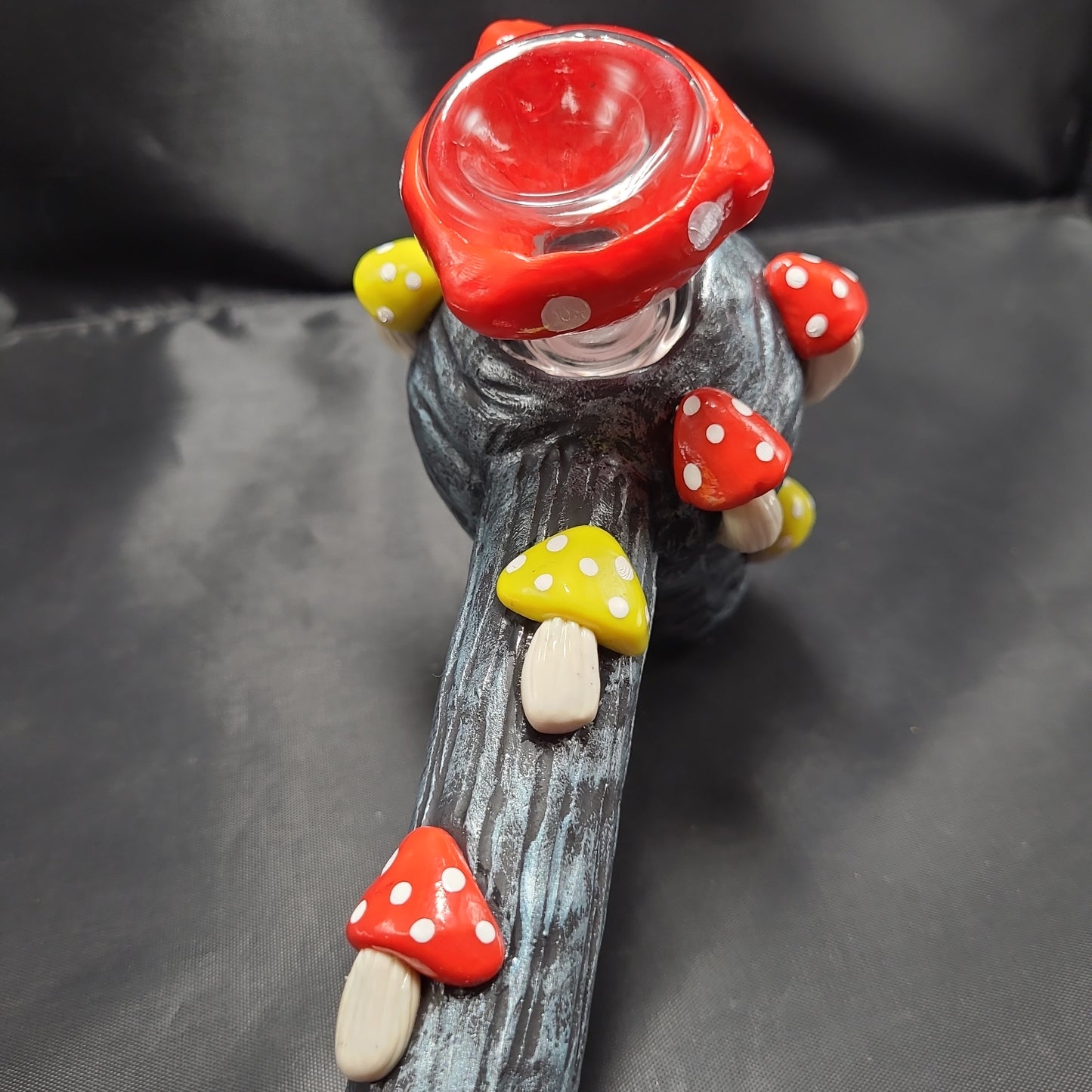 8" Pulsar Rasta Puking Skull Hammer Bubbler Pipe