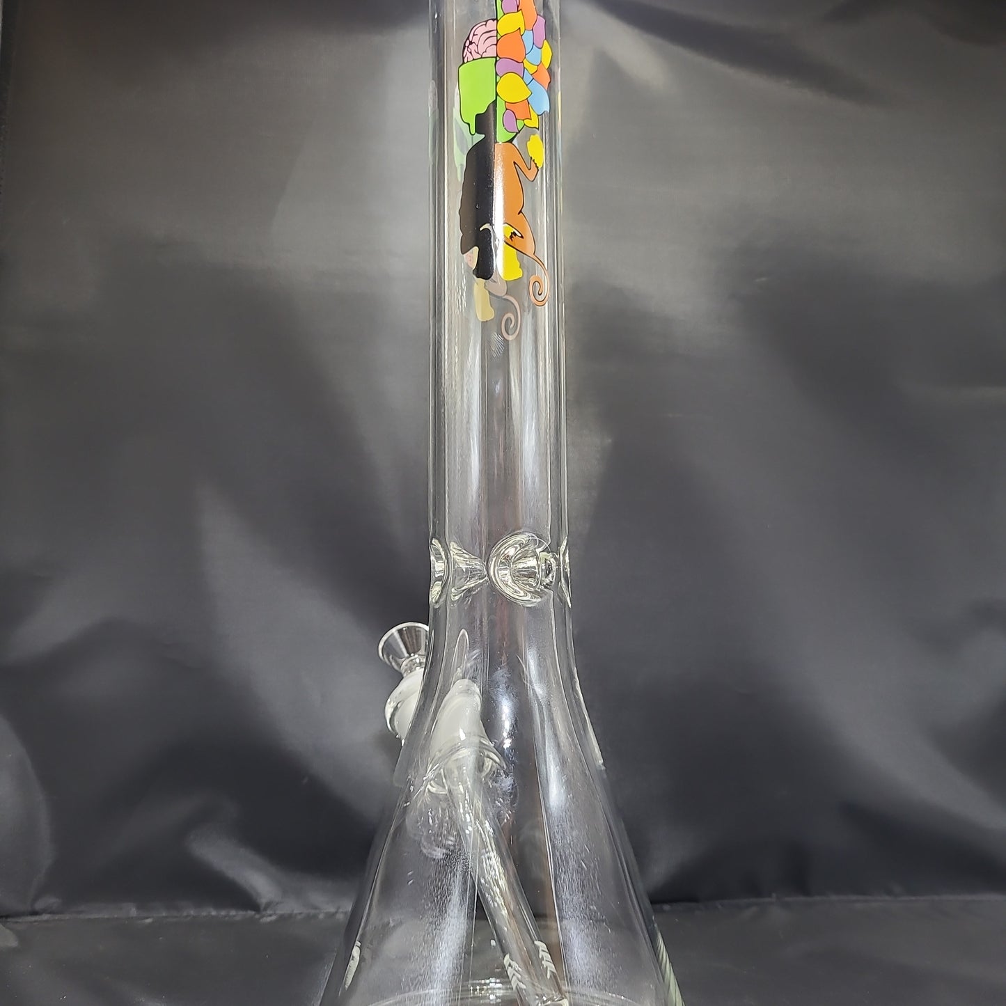 17" Alien Monkey Mandala Beaker Water Pipe