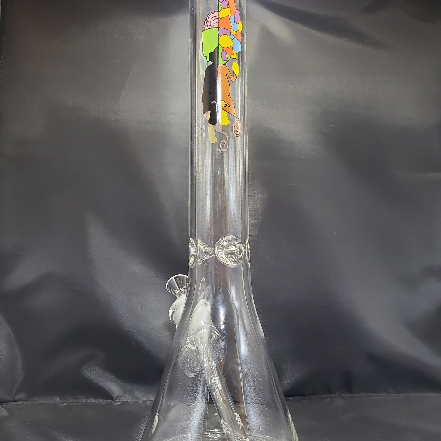 17" Alien Monkey Mandala Beaker Water Pipe