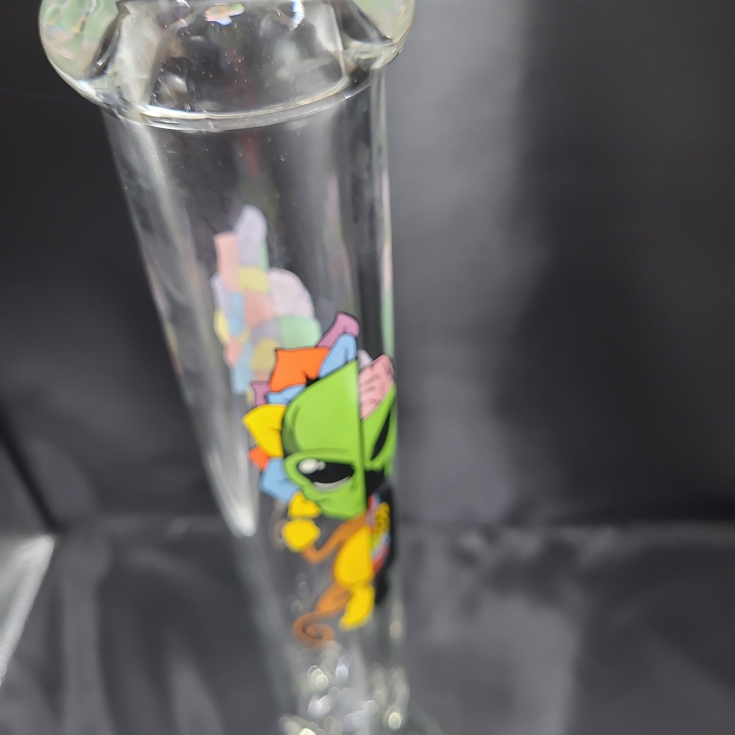 17" Alien Monkey Mandala Beaker Water Pipe