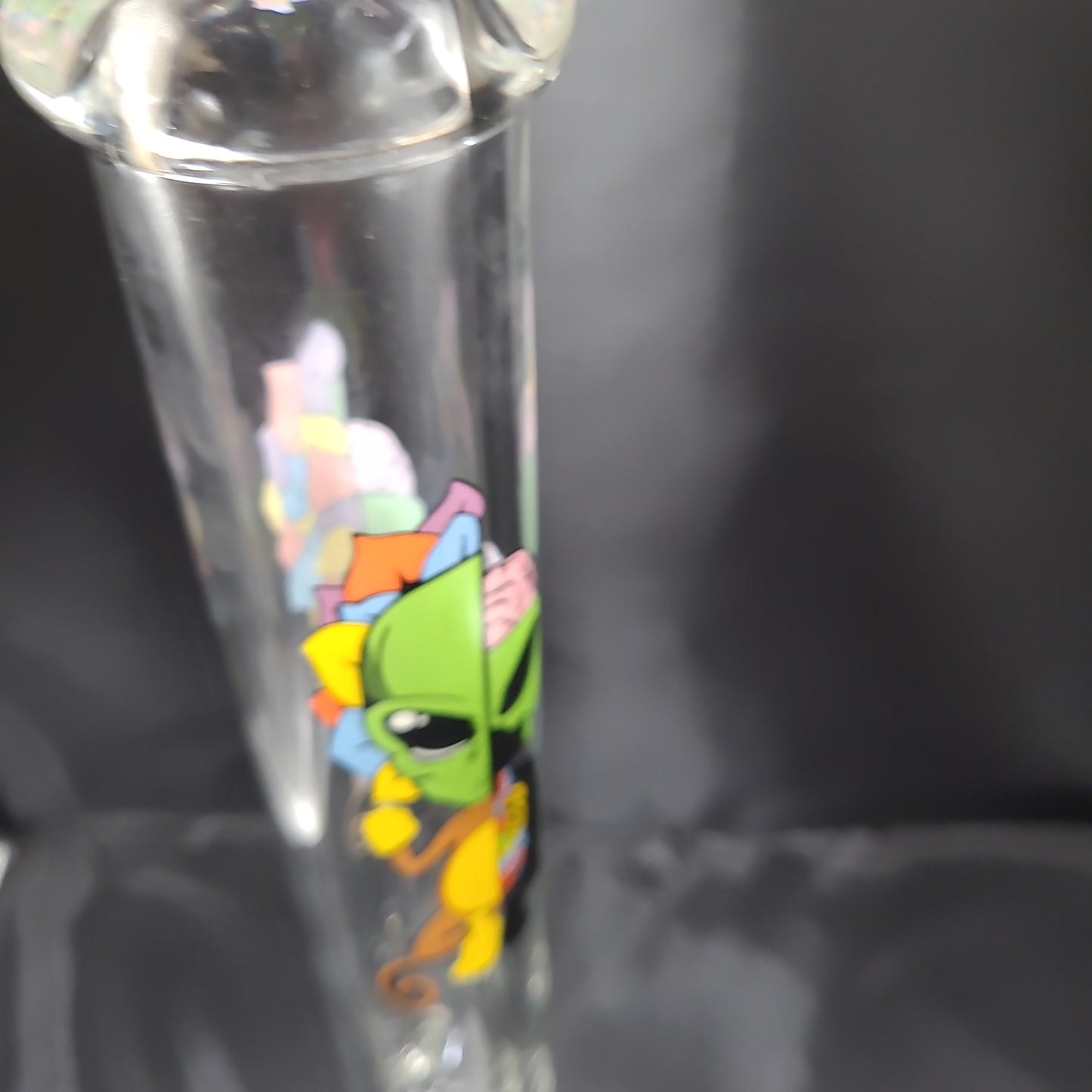 17" Alien Monkey Mandala Beaker Water Pipe