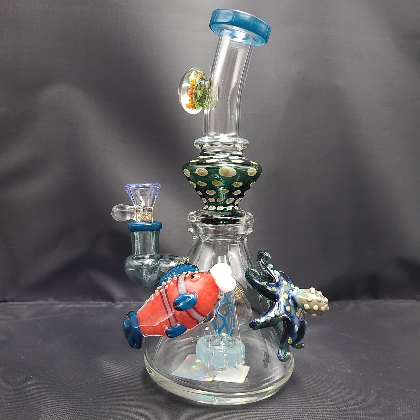 Tataoo Glass Ocean Life Water Pipe