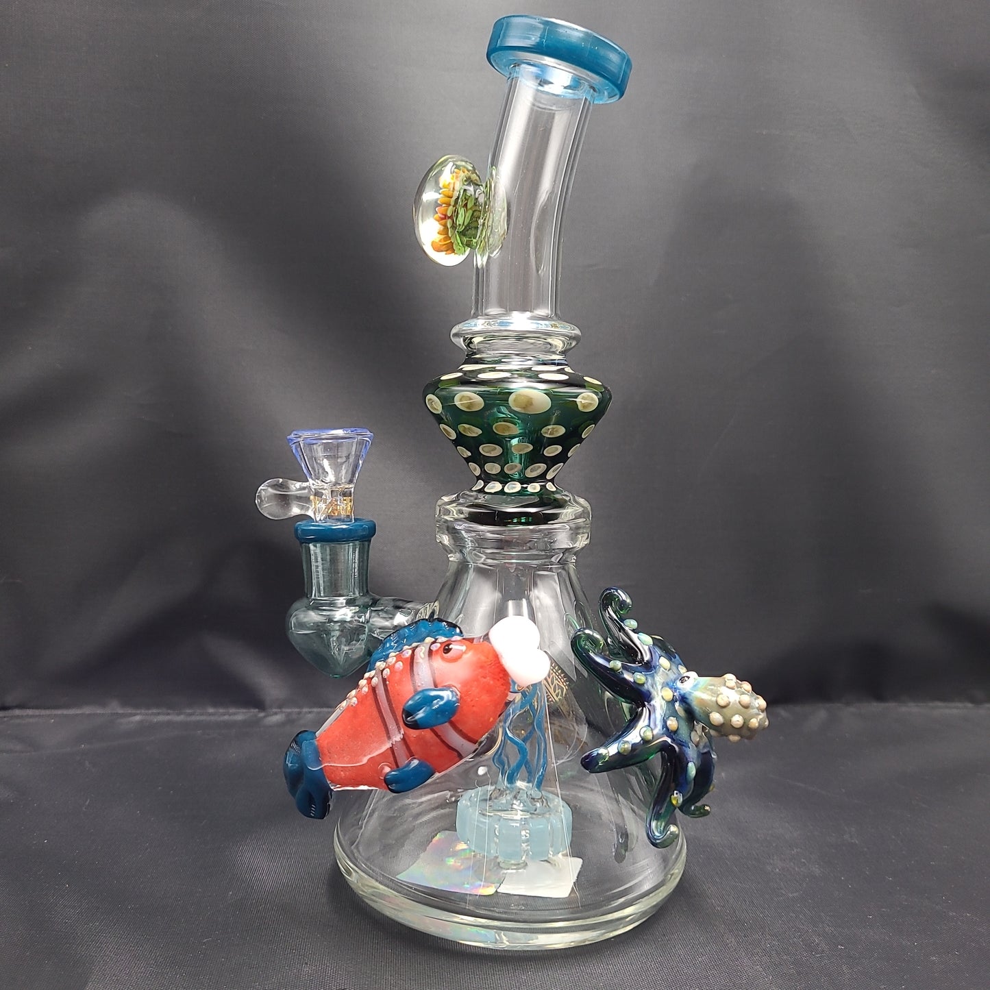 Tataoo Glass Ocean Life Water Pipe