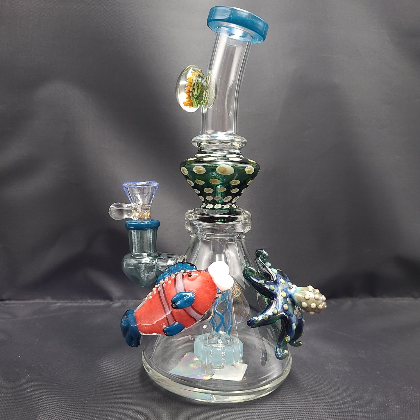 Tataoo Glass Ocean Life Water Pipe