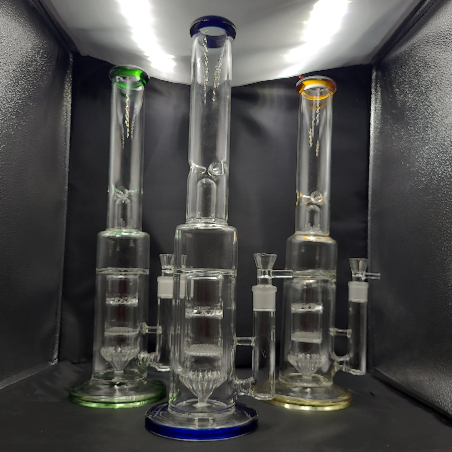 20 " Turbine Master perc Straight tube bong