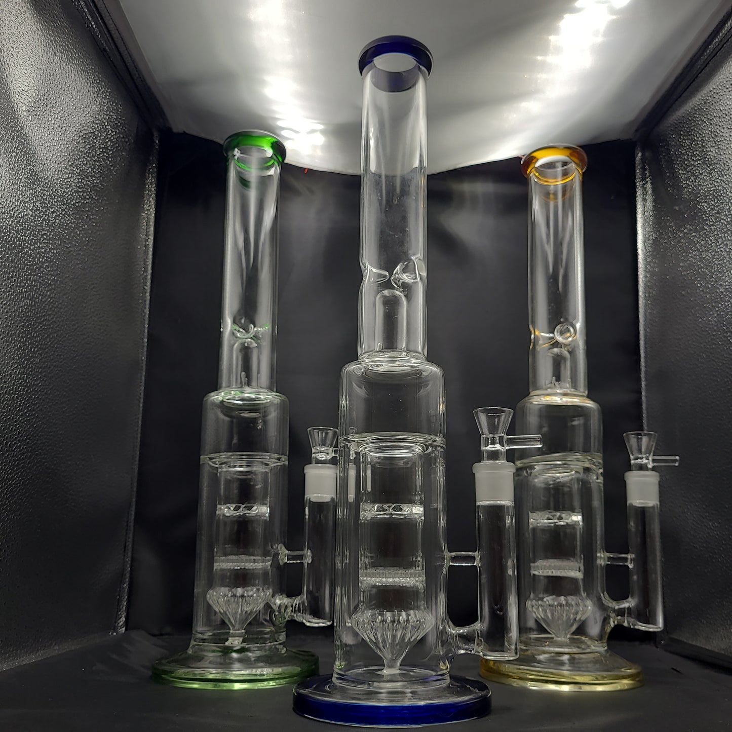 20 " Turbine Master perc Straight tube bong