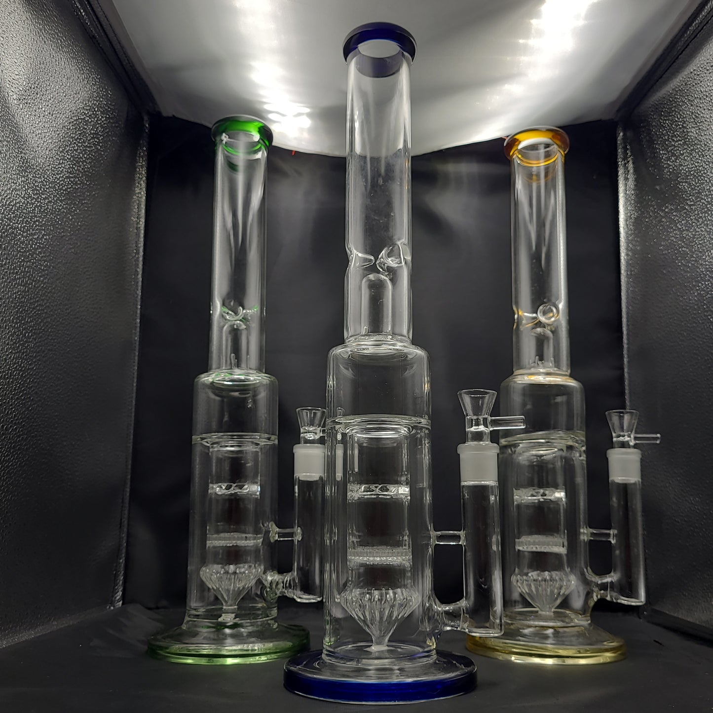 20 " Turbine Master perc Straight tube bong