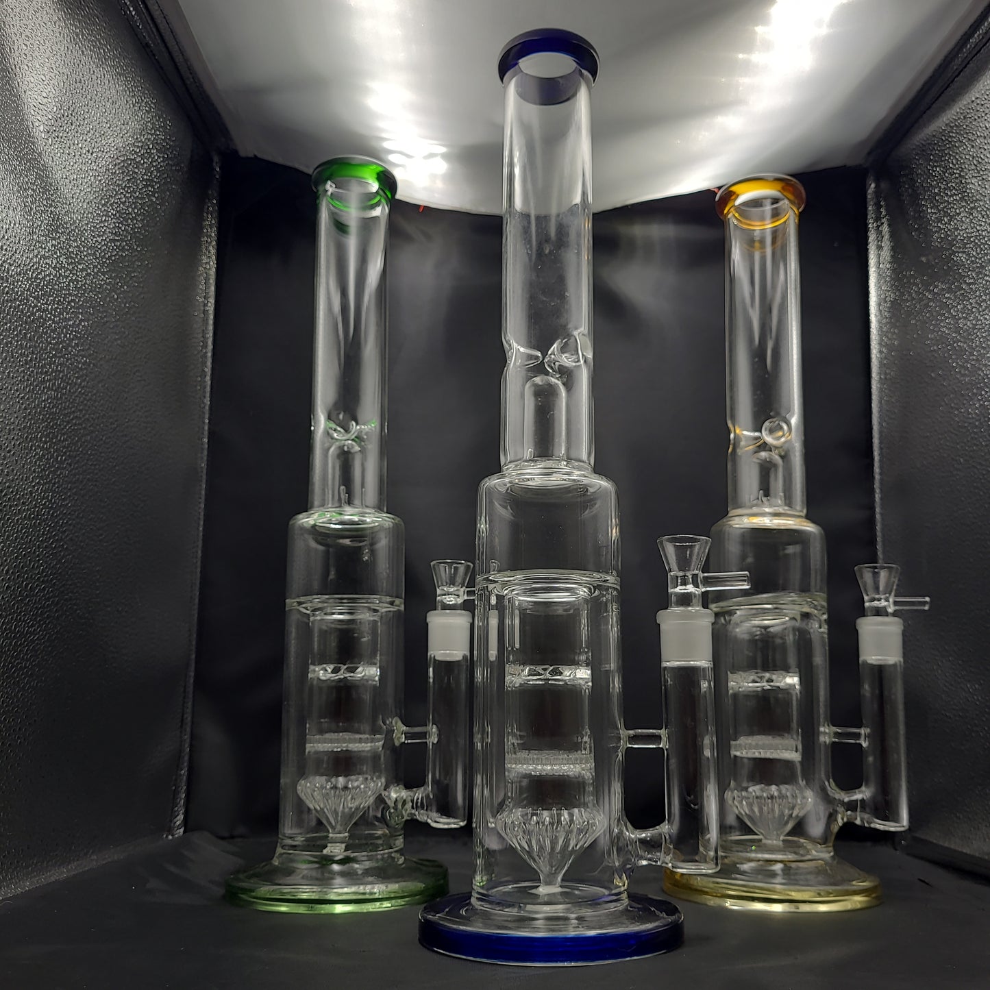 20 " Turbine Master perc Straight tube bong