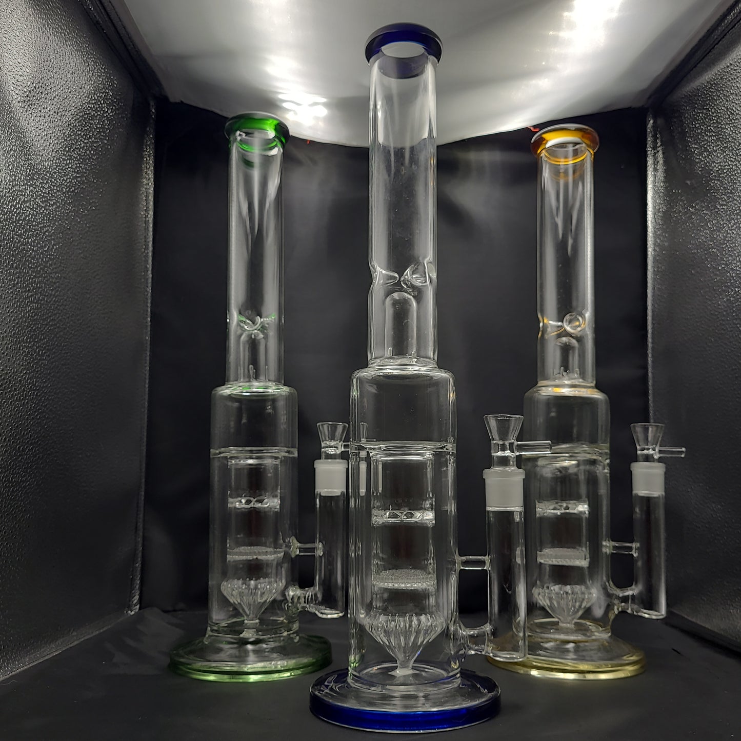 20 " Turbine Master perc Straight tube bong