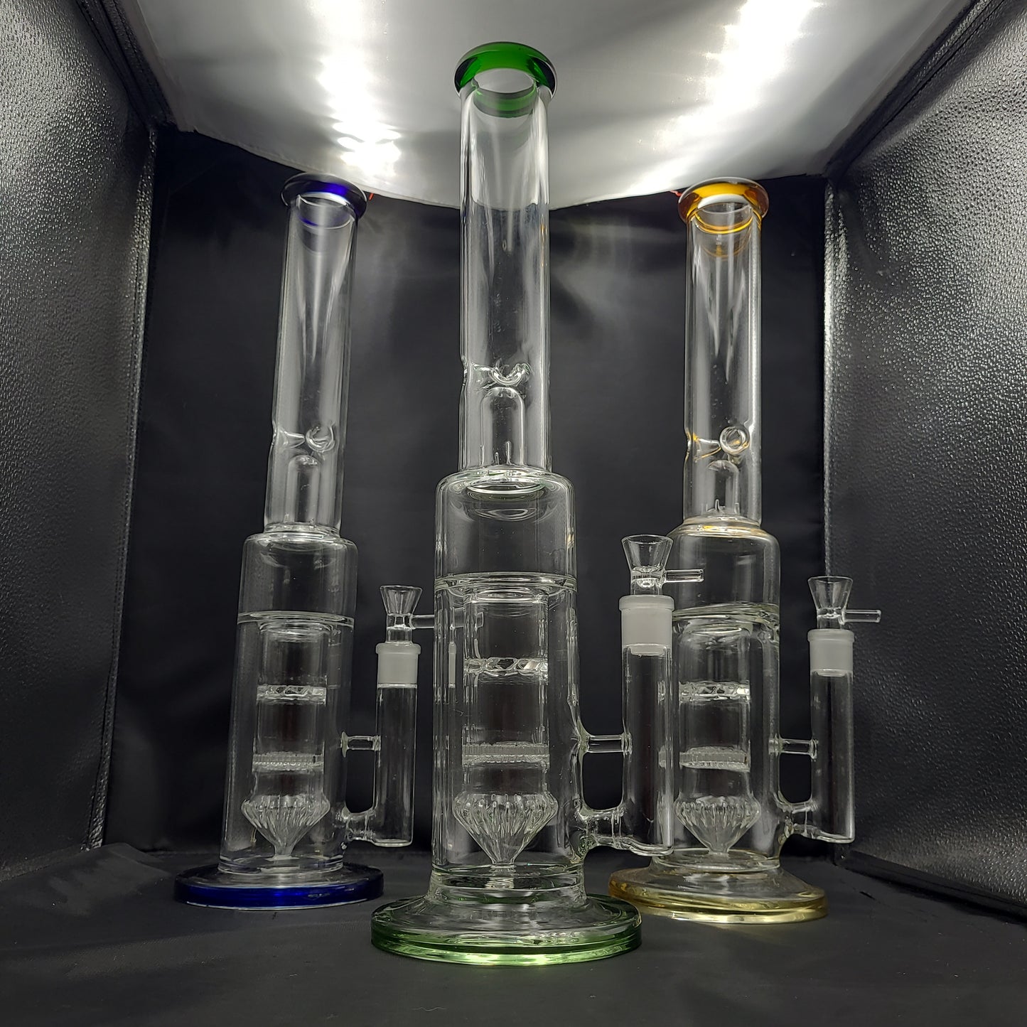 20 " Turbine Master perc Straight tube bong