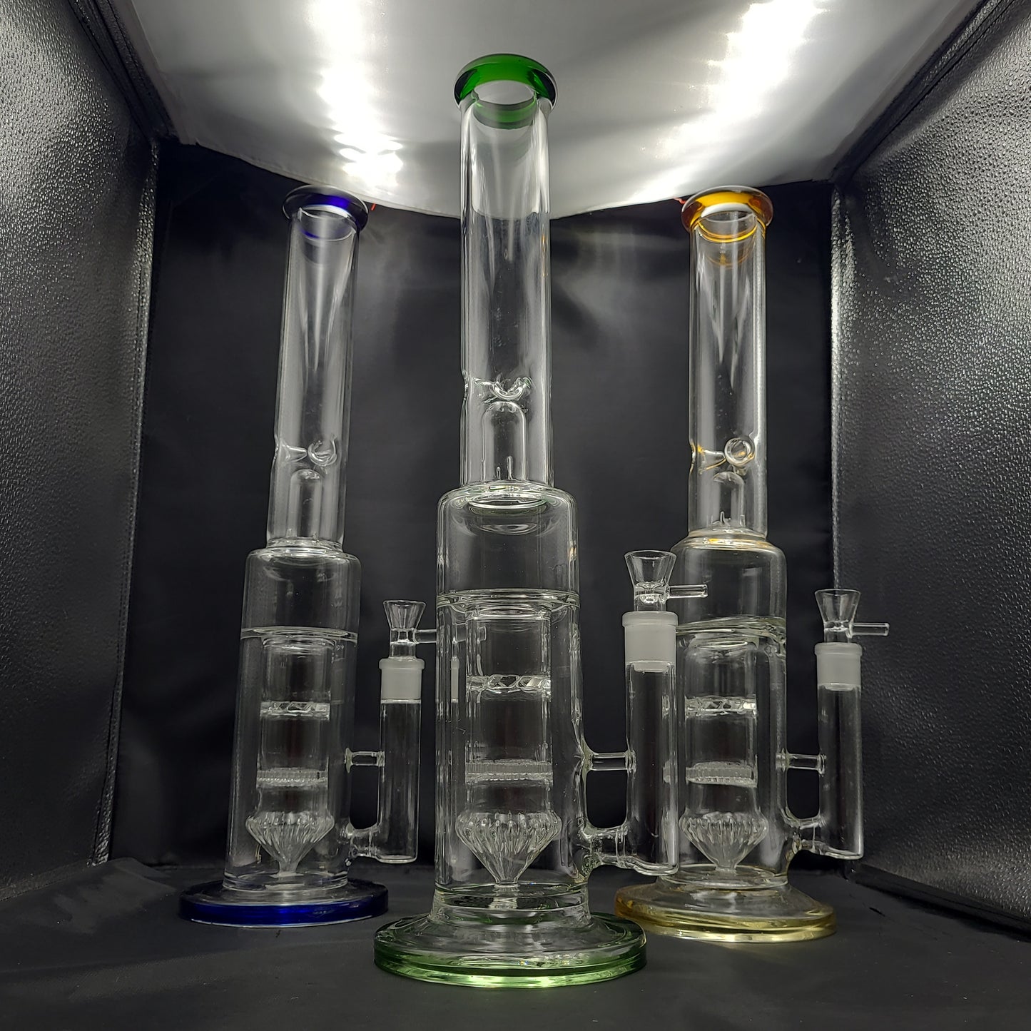 20 " Turbine Master perc Straight tube bong