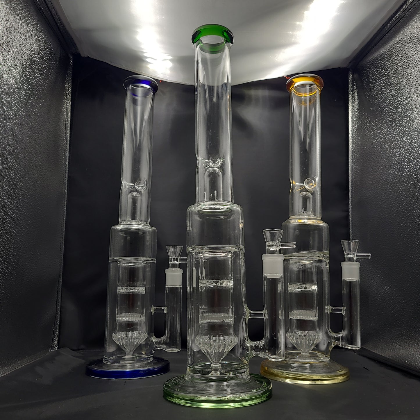 20 " Turbine Master perc Straight tube bong