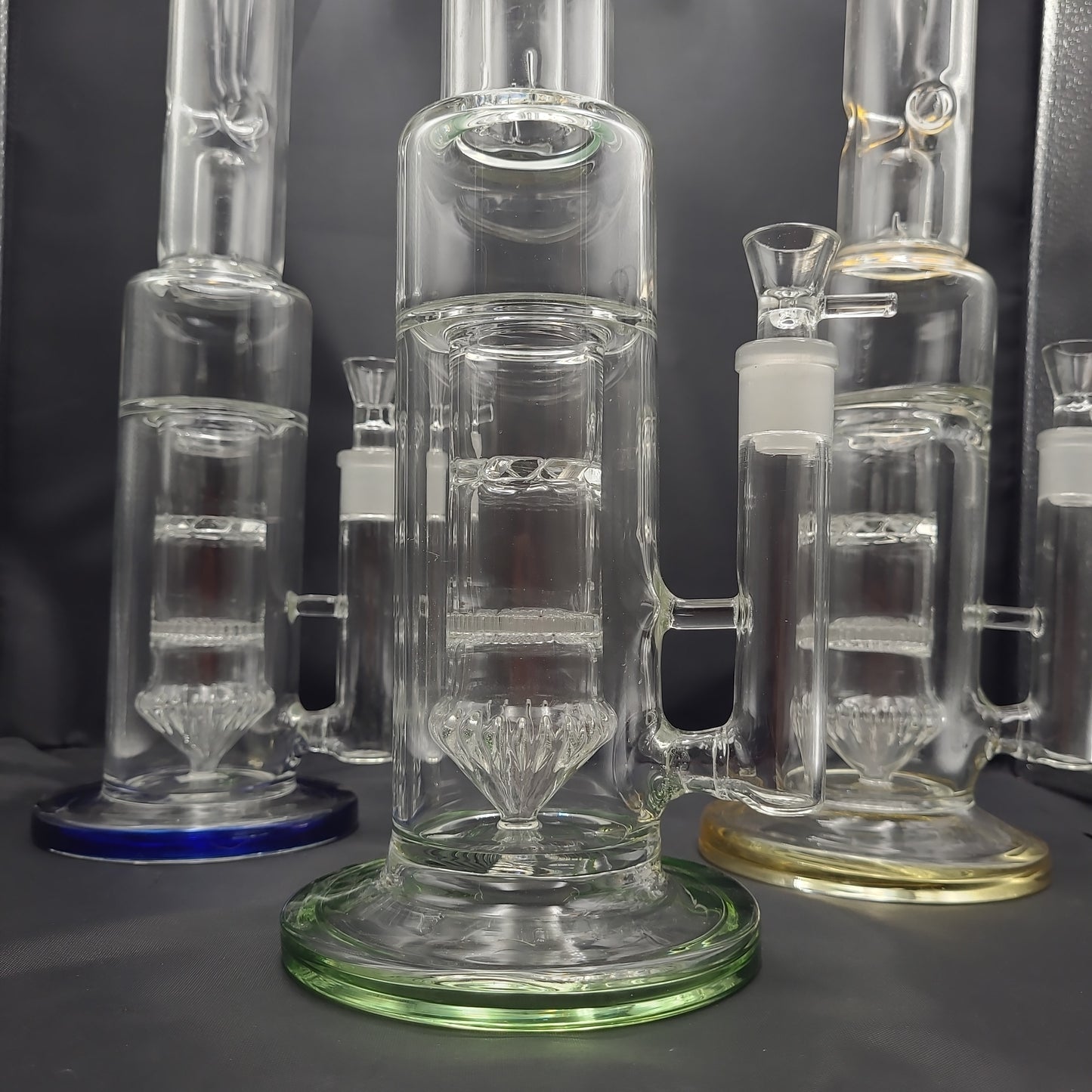 20 " Turbine Master perc Straight tube bong