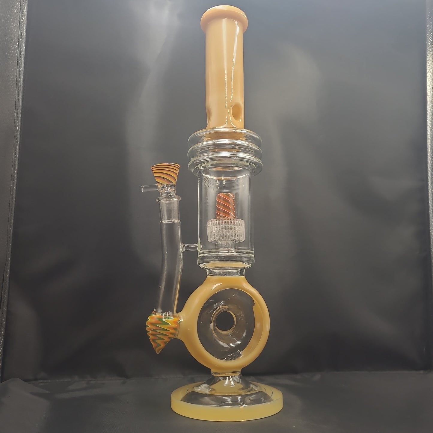 17" Donut Bong with Matrix Perc and 18mm Male Bowl