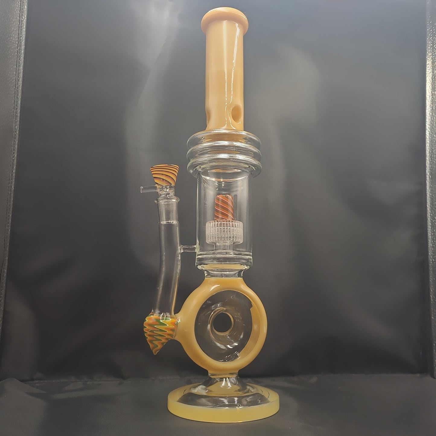 17" Donut Bong with Matrix Perc and 18mm Male Bowl