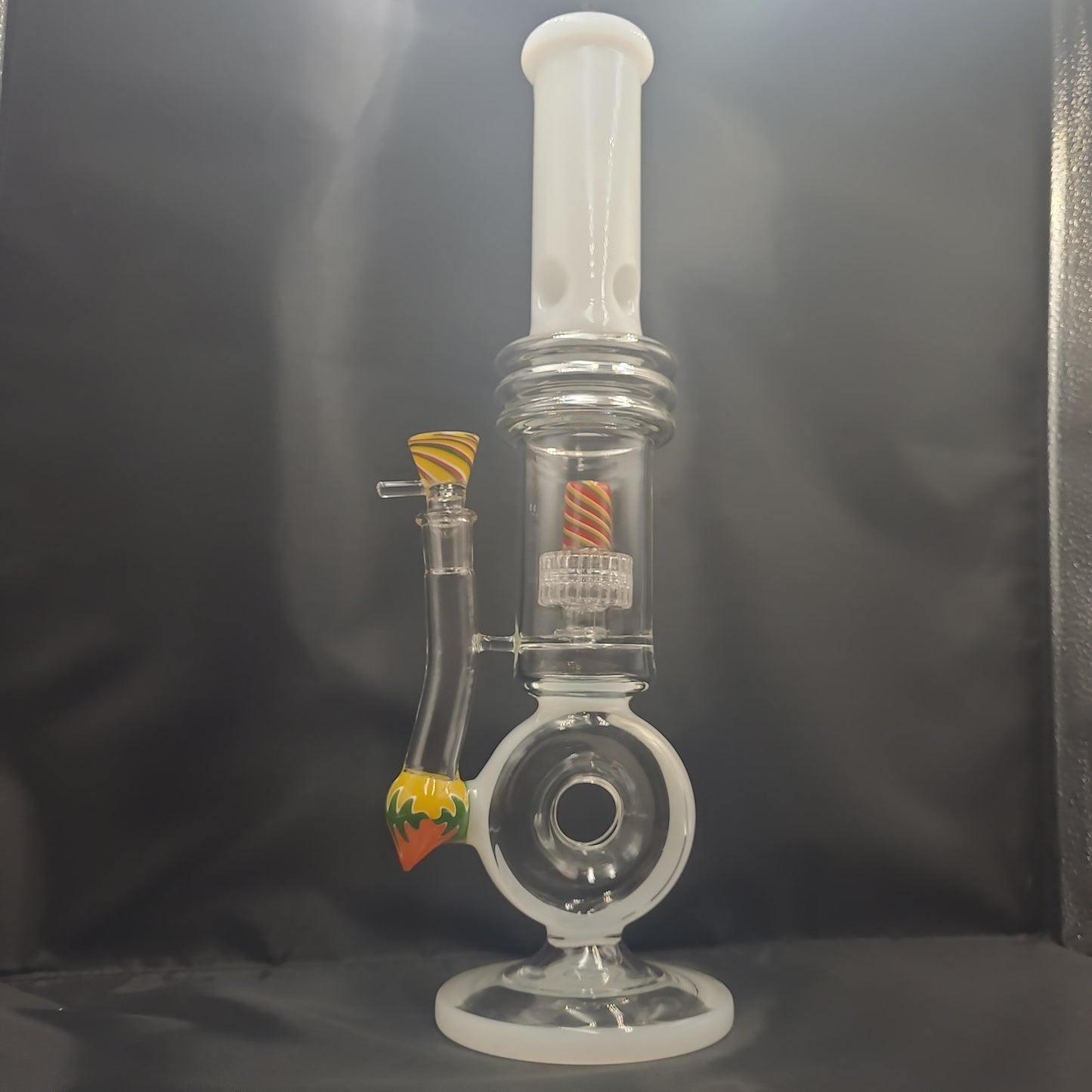 17" Donut Bong with Matrix Perc and 18mm Male Bowl