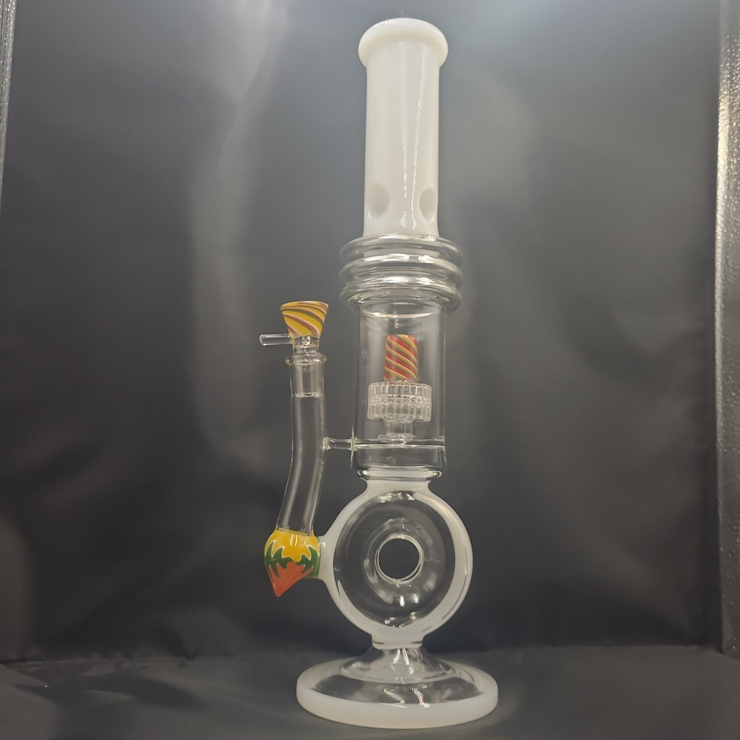 17" Donut Bong with Matrix Perc and 18mm Male Bowl