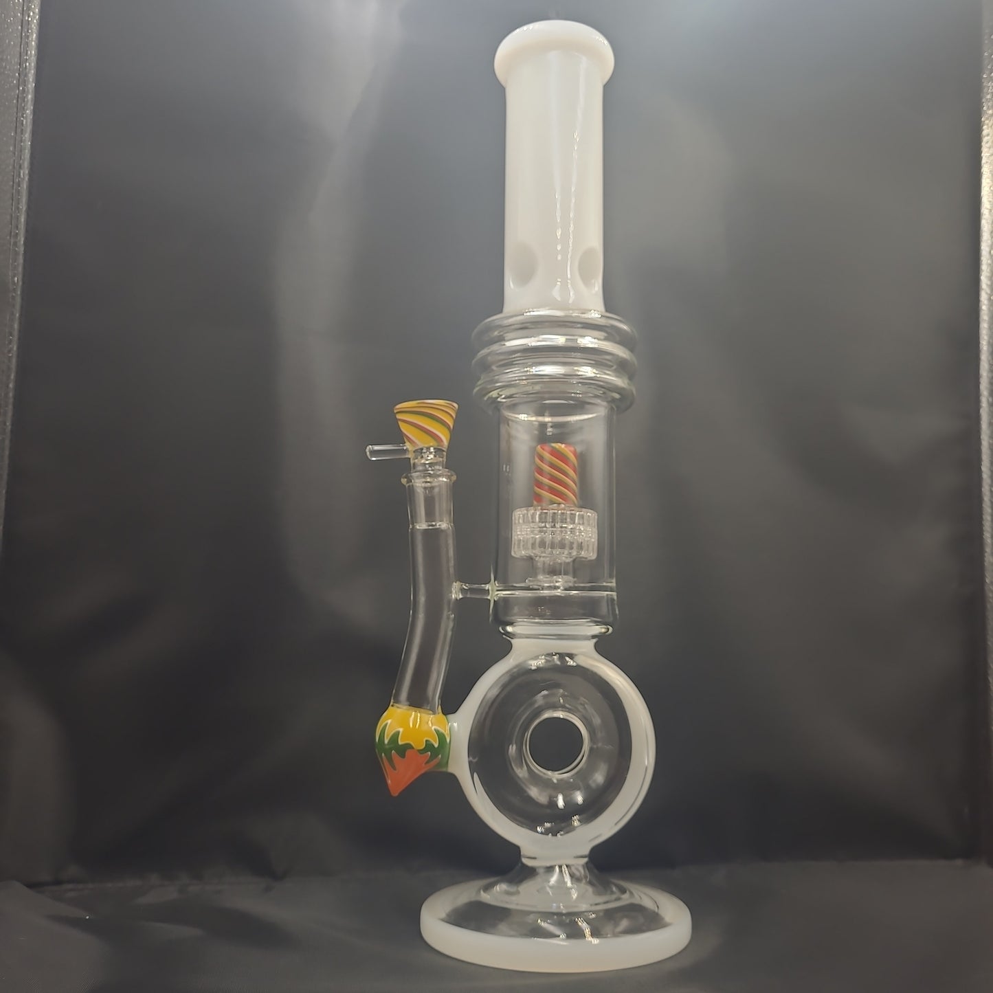 17" Donut Bong with Matrix Perc and 18mm Male Bowl