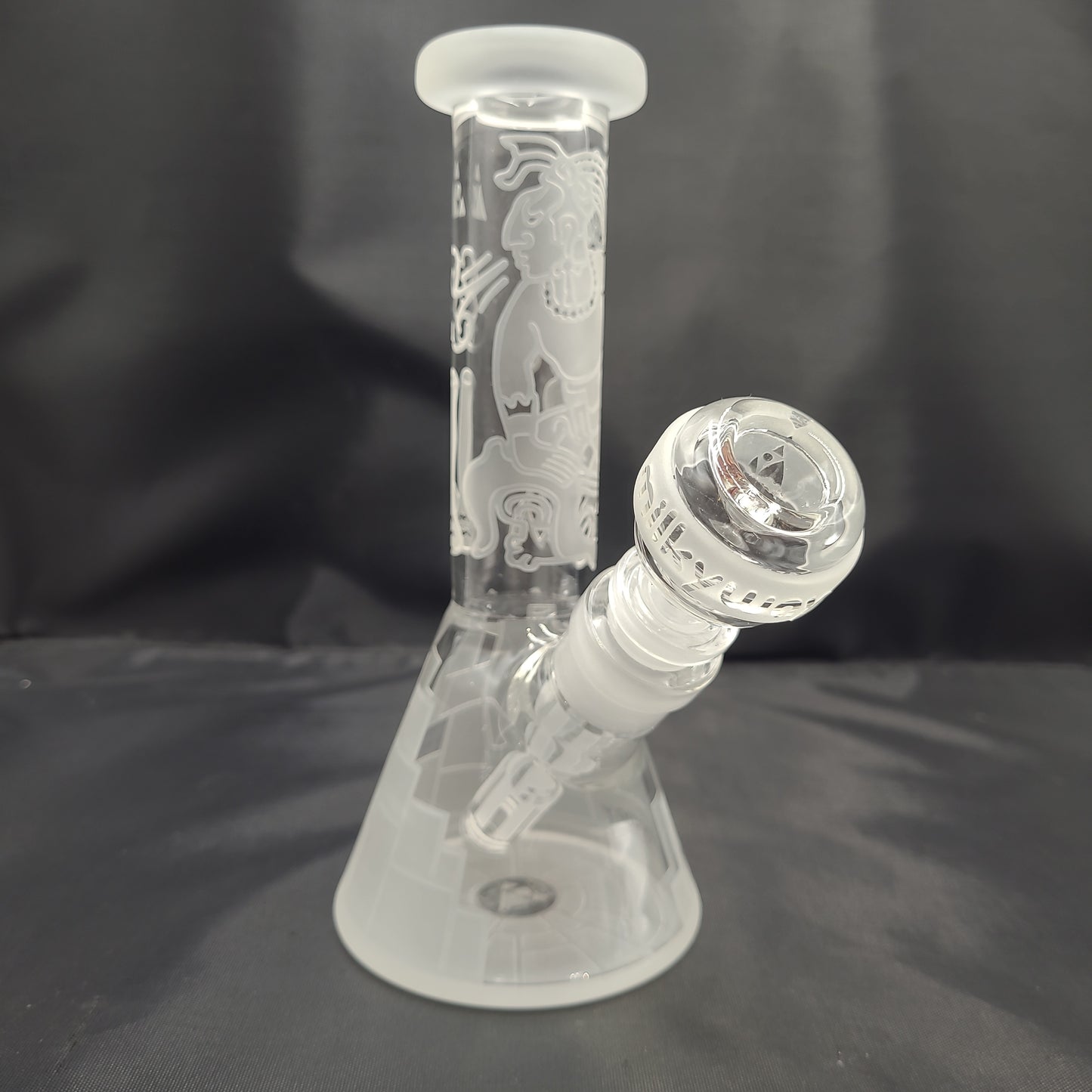 8" Milkyway Glass Maya Fort Beaker Mini Water Pipe