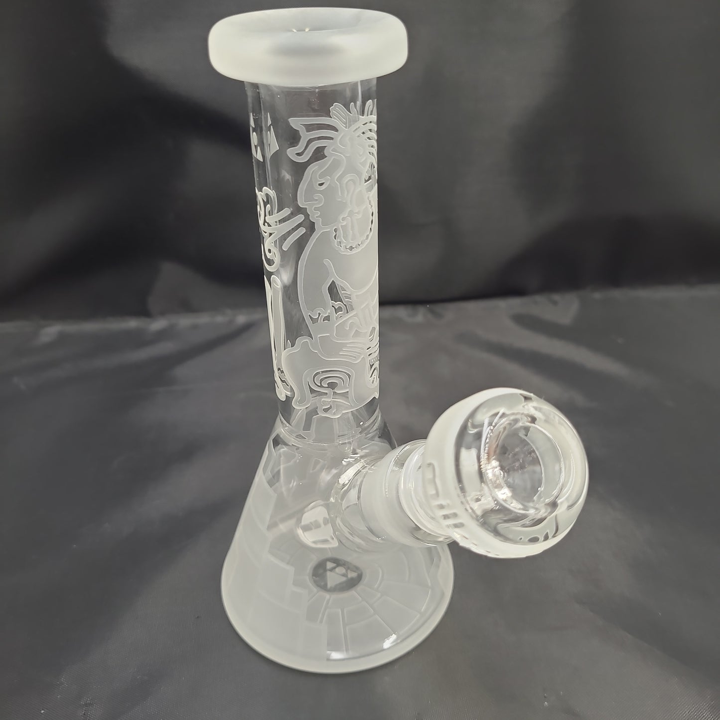 8" Milkyway Glass Maya Fort Beaker Mini Water Pipe