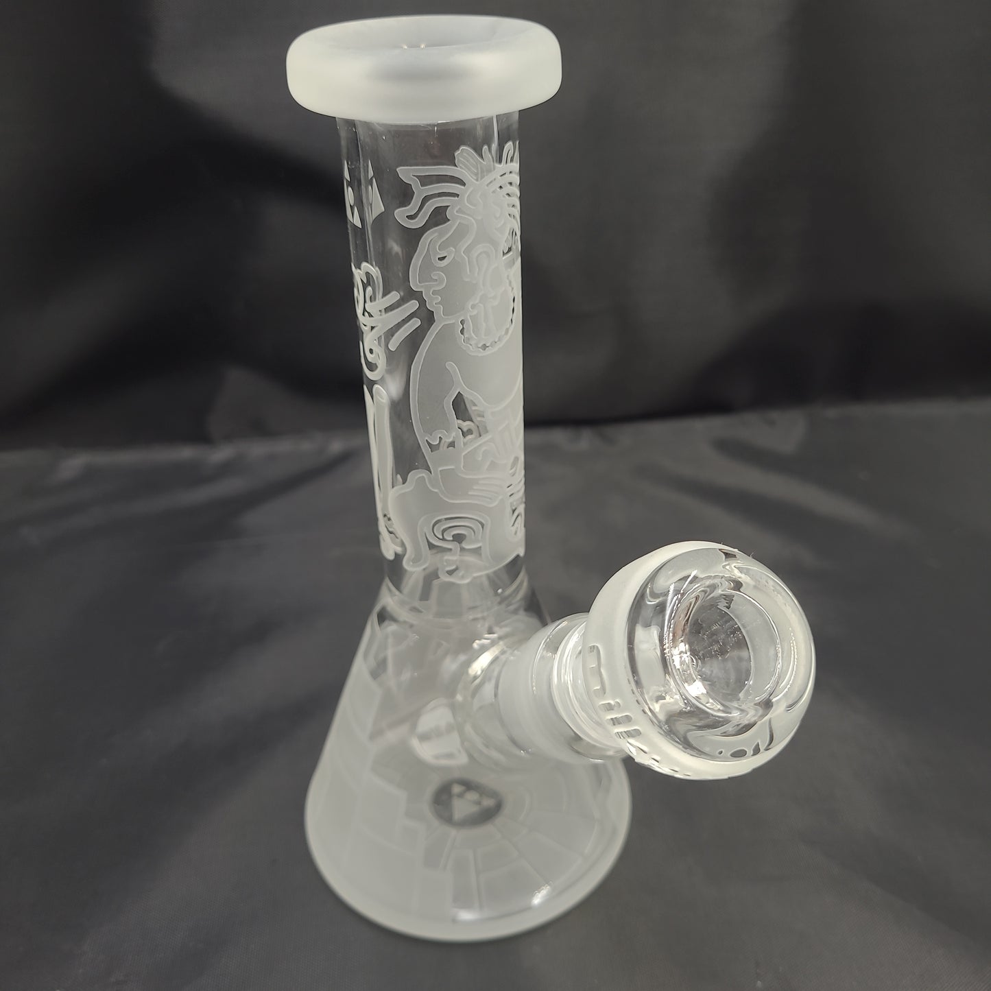 8" Milkyway Glass Maya Fort Beaker Mini Water Pipe