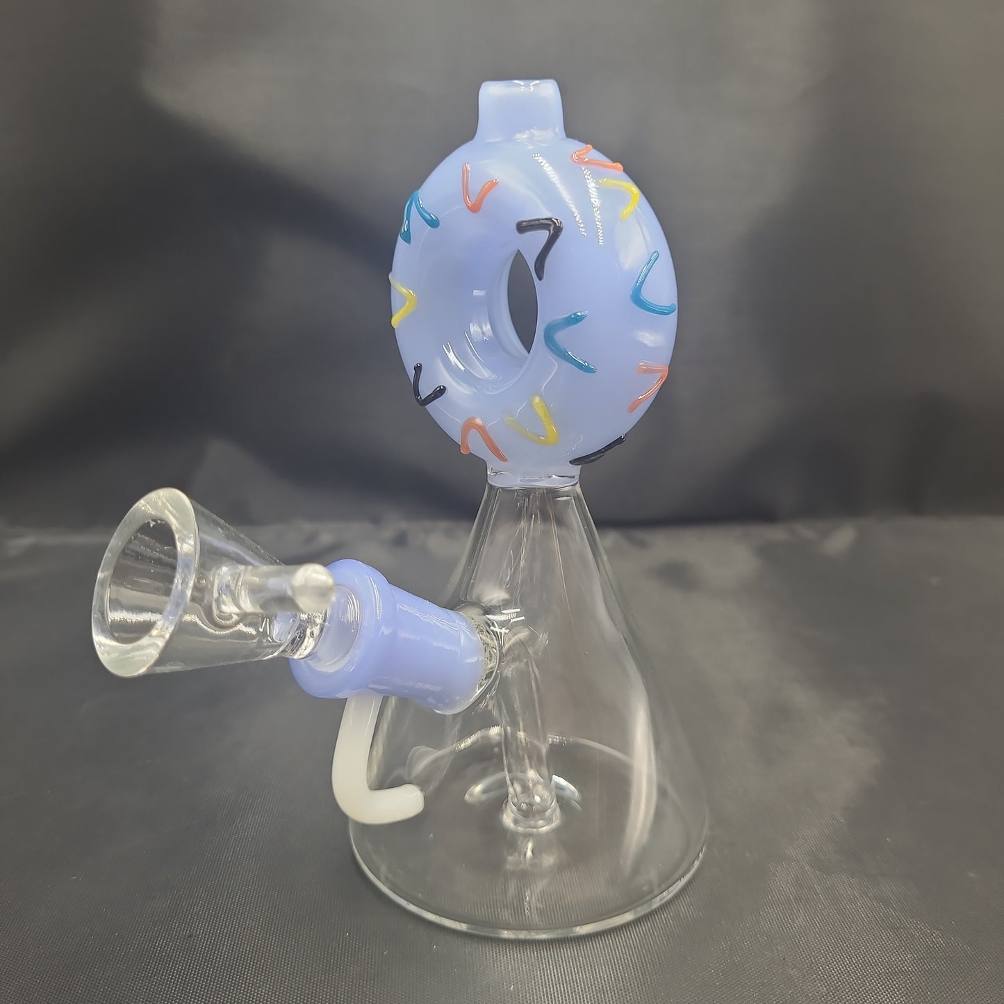 7" Delicious Donut water bong