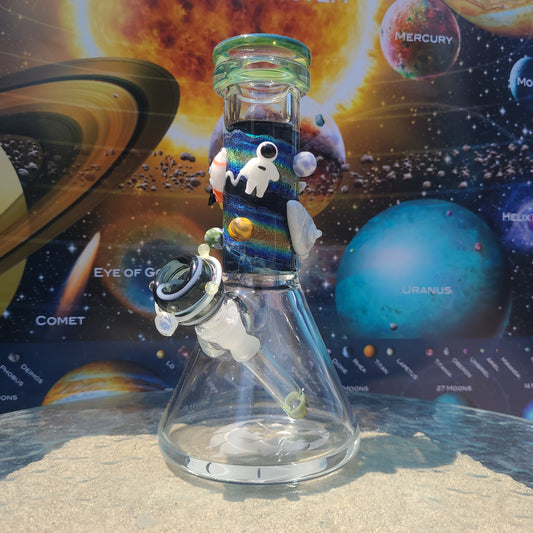 8" Empire Glassworks Baby Beaker Water Pipe