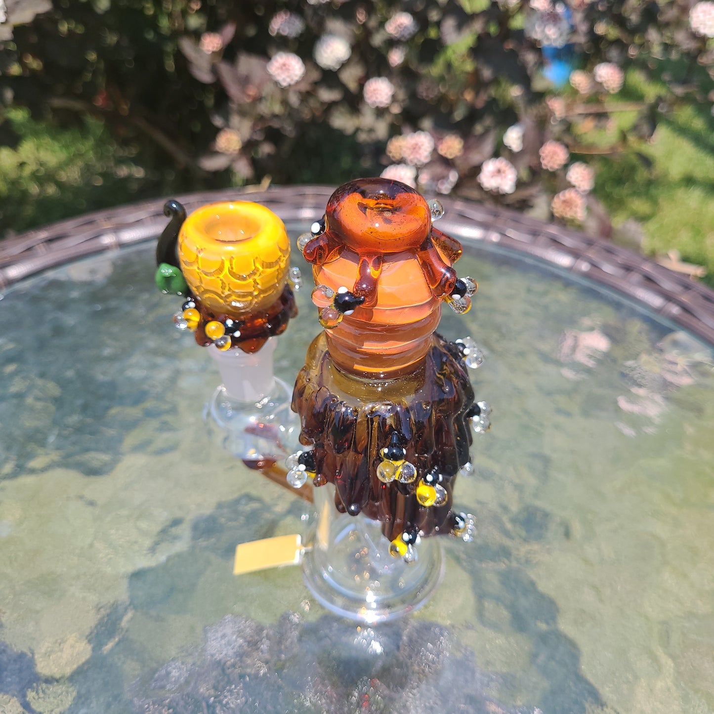 Empire Glassworks Mini Rig - 5.5" / Beehive Nano