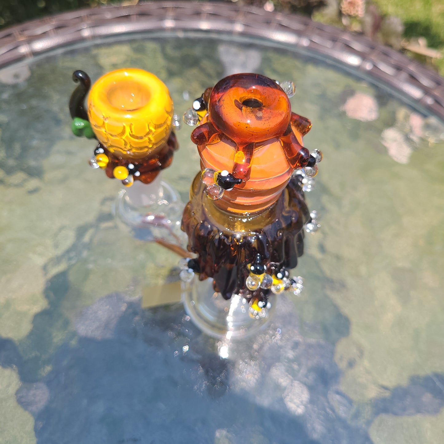 Empire Glassworks Mini Rig - 5.5" / Beehive Nano