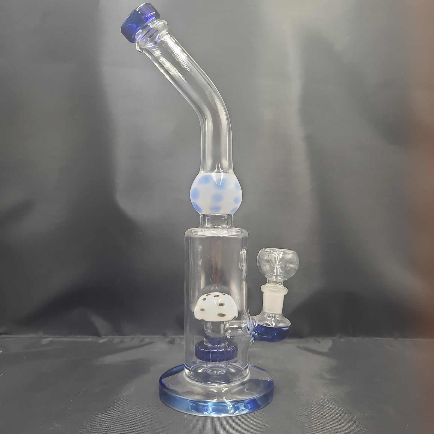 12" Shroomy Egg Bent Neck bong