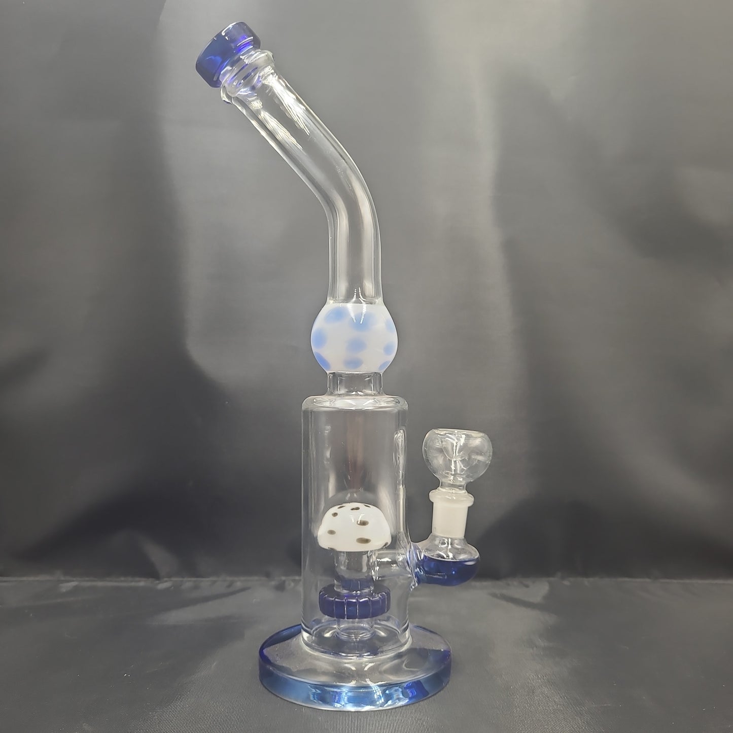 12" Shroomy Egg Bent Neck bong