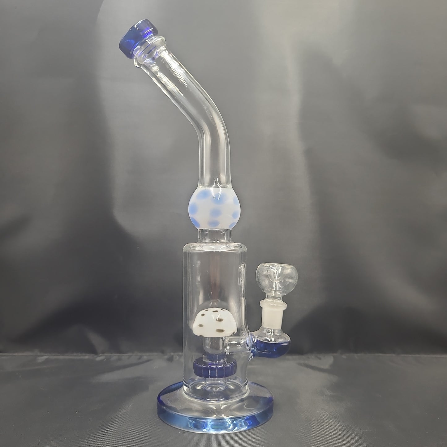 12" Shroomy Egg Bent Neck bong