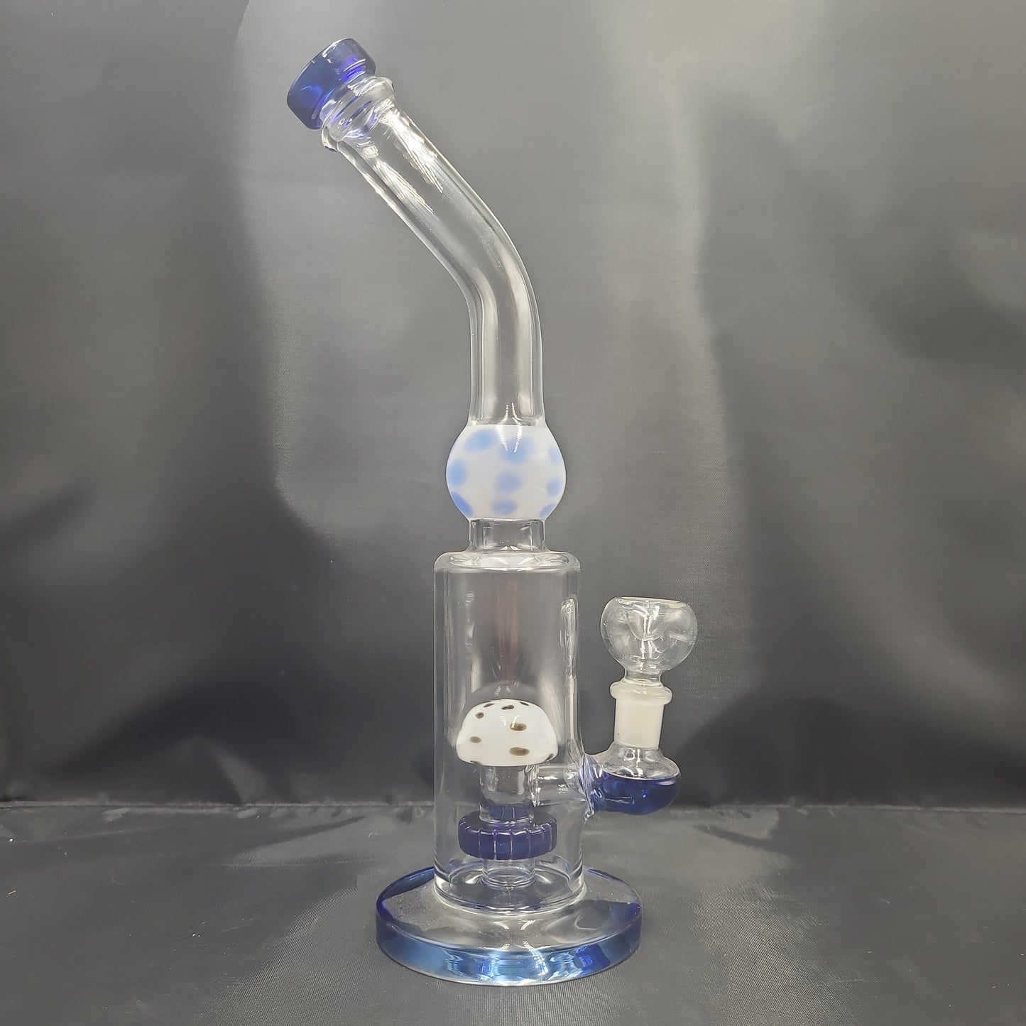 12" Shroomy Egg Bent Neck bong