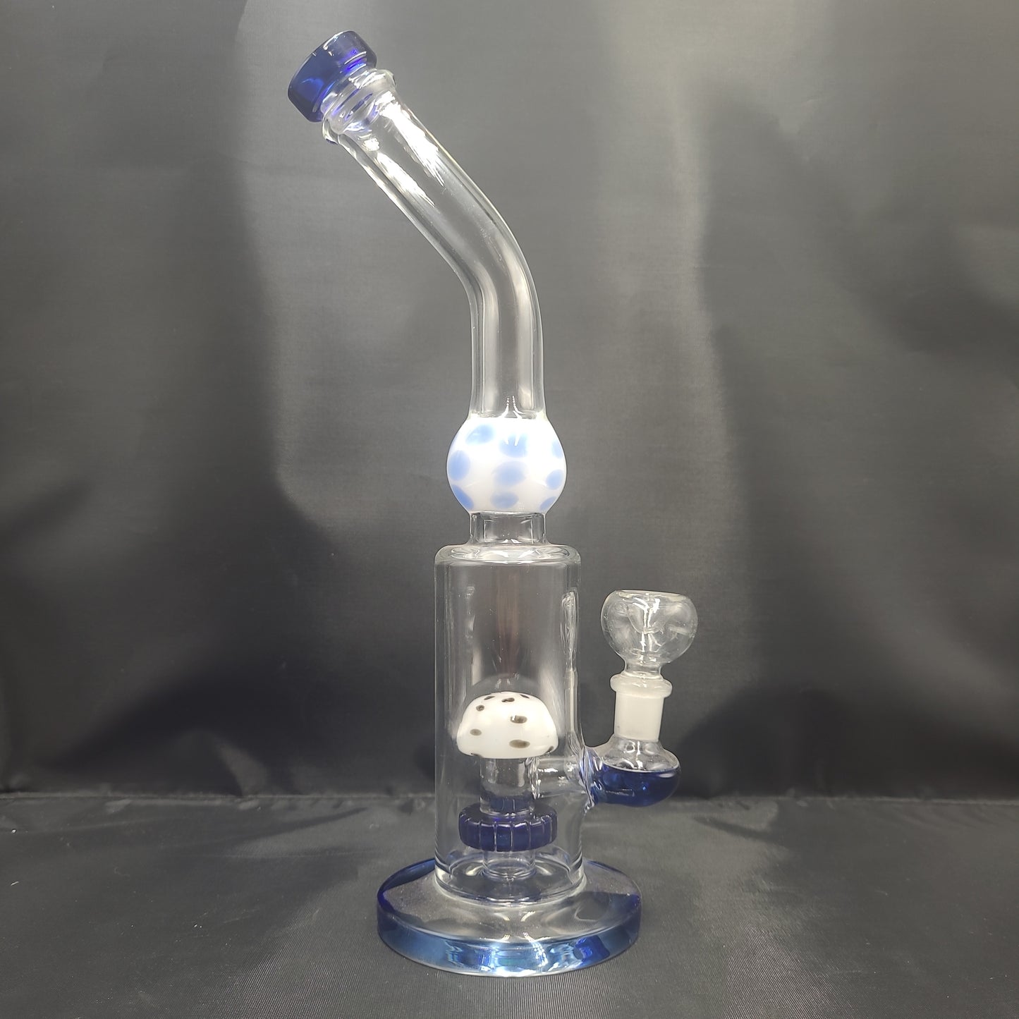 12" Shroomy Egg Bent Neck bong