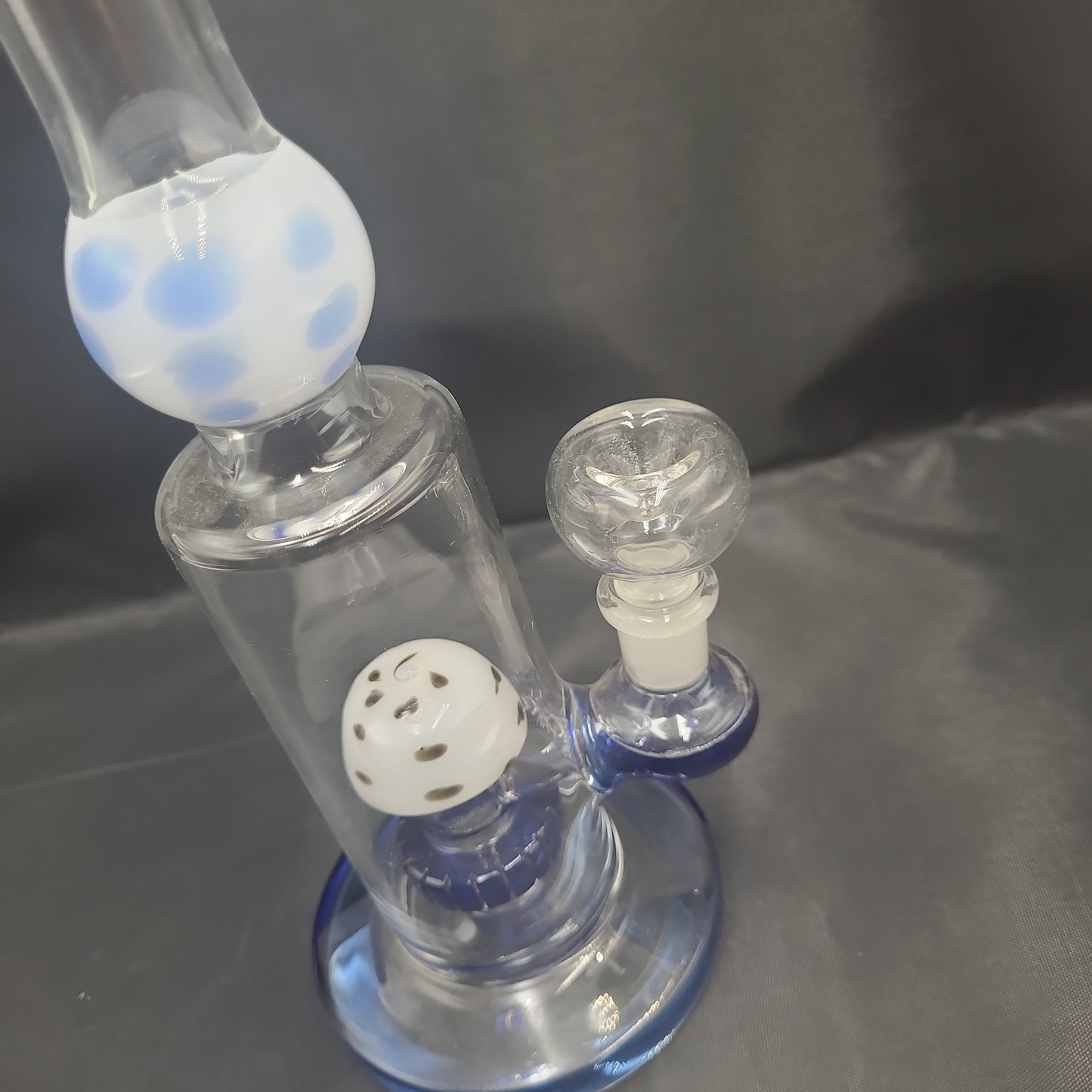 12" Shroomy Egg Bent Neck bong