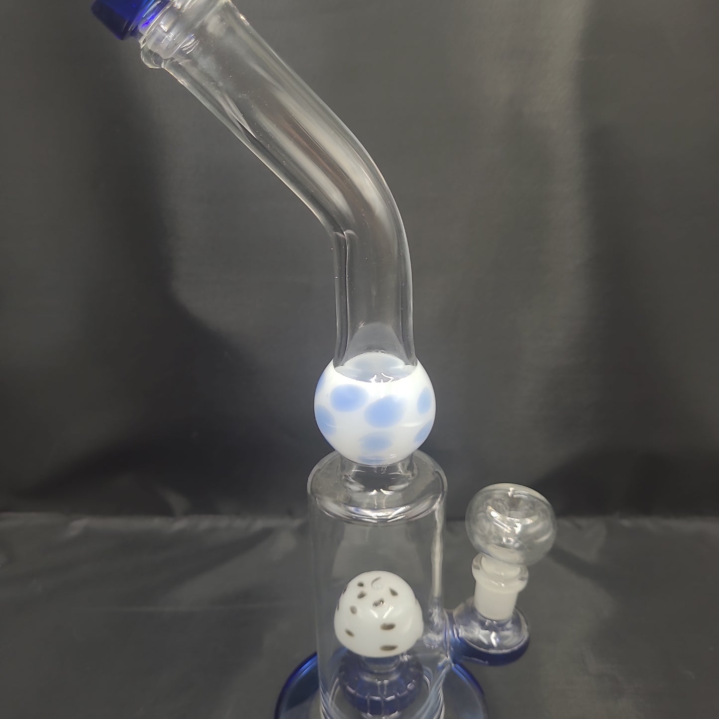 12" Shroomy Egg Bent Neck bong