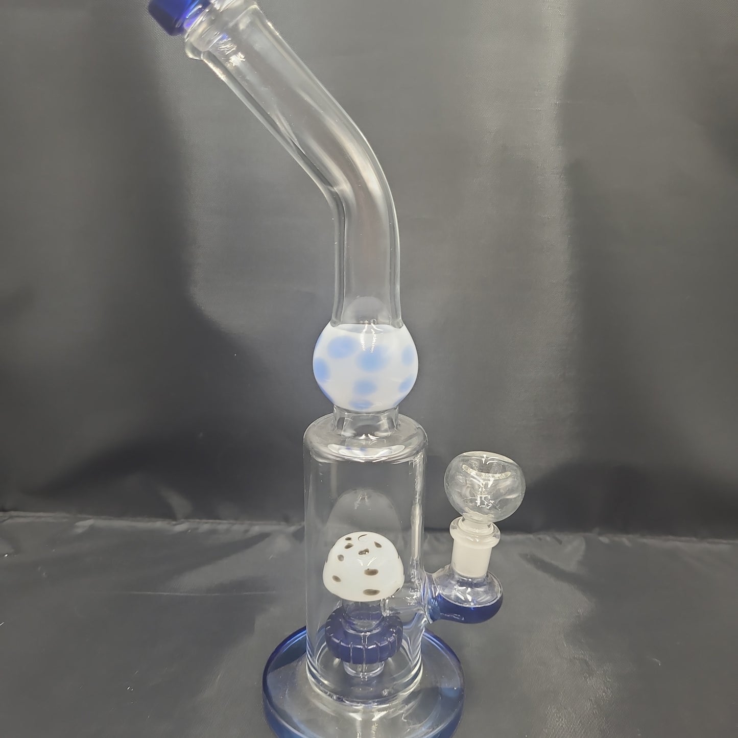 12" Shroomy Egg Bent Neck bong