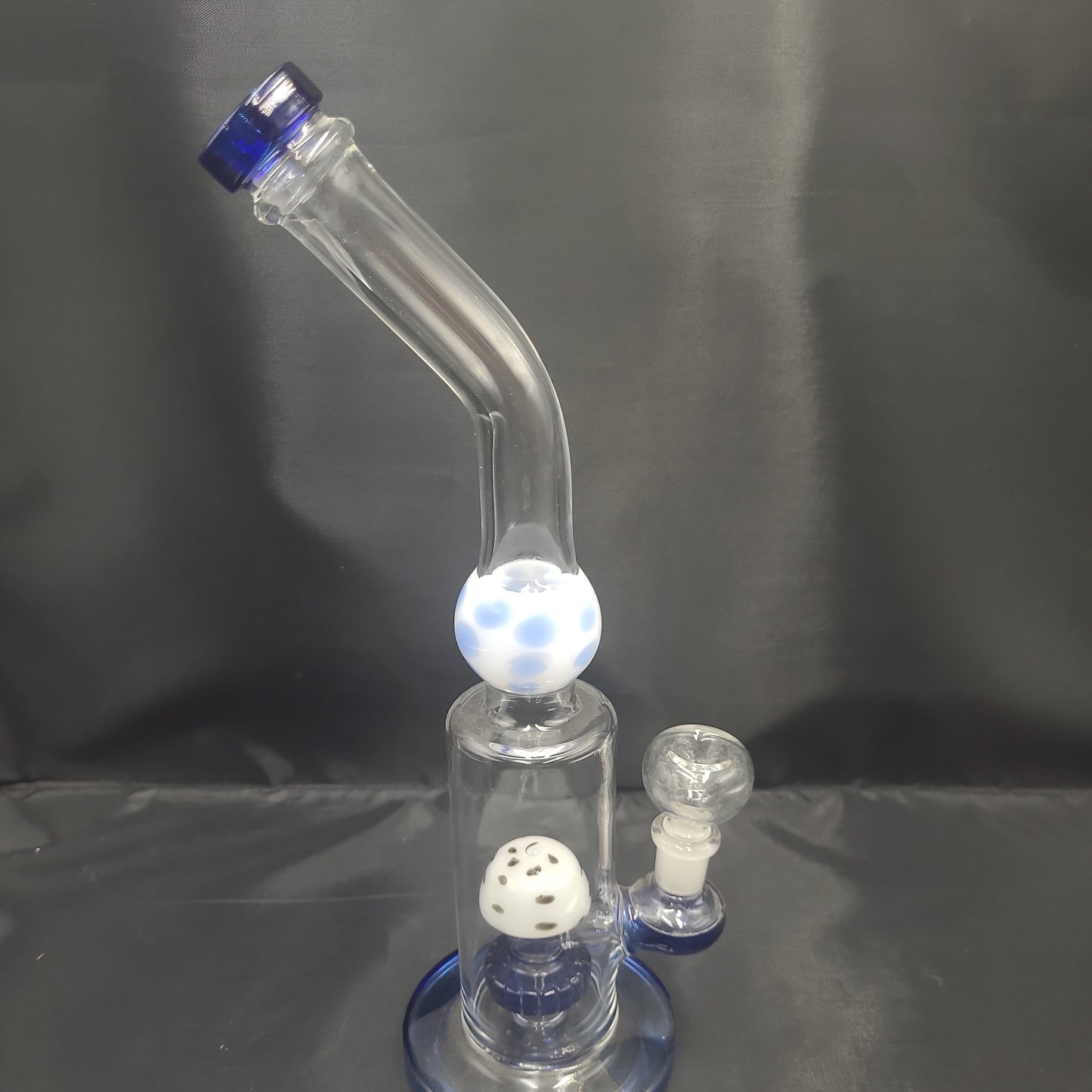 12" Shroomy Egg Bent Neck bong