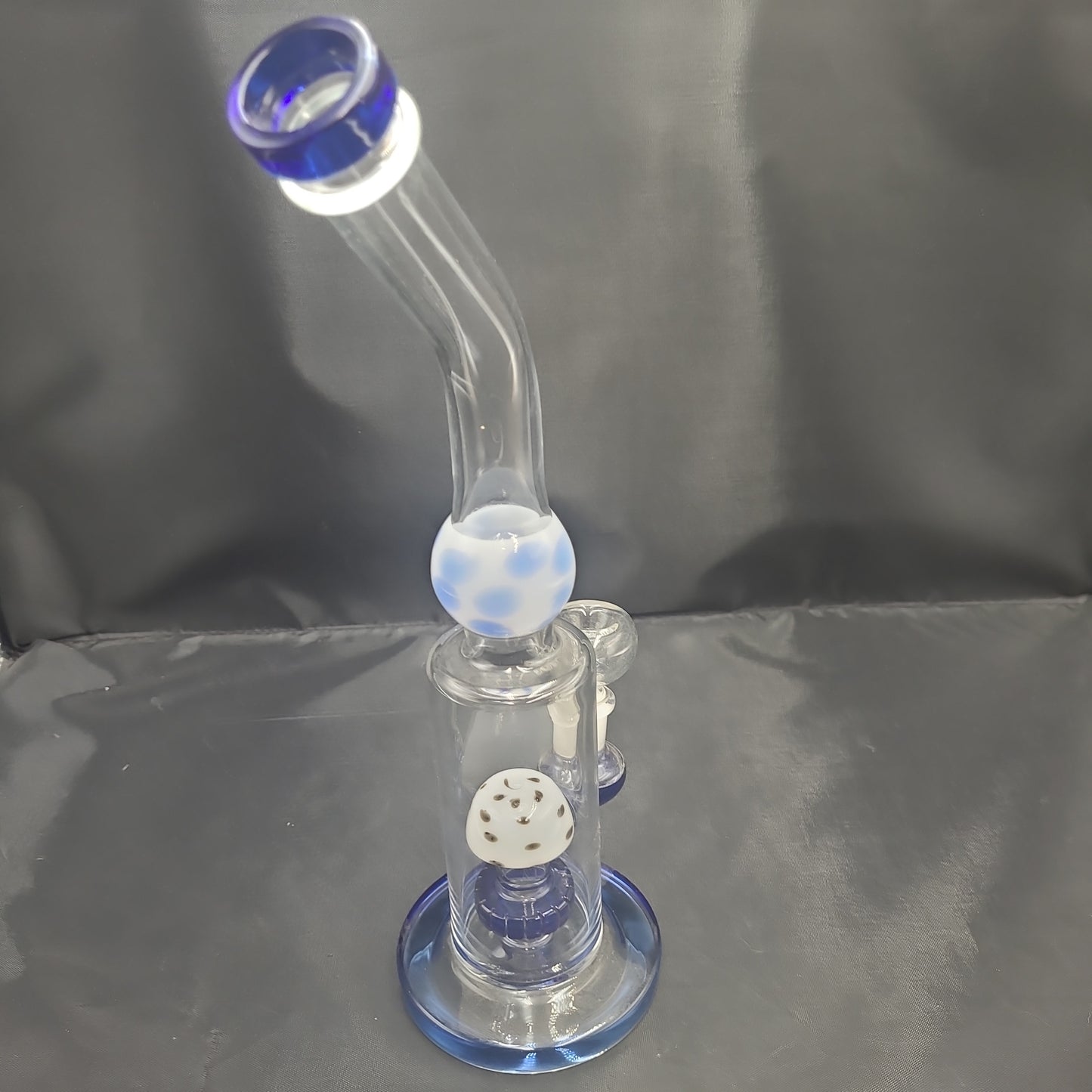 12" Shroomy Egg Bent Neck bong