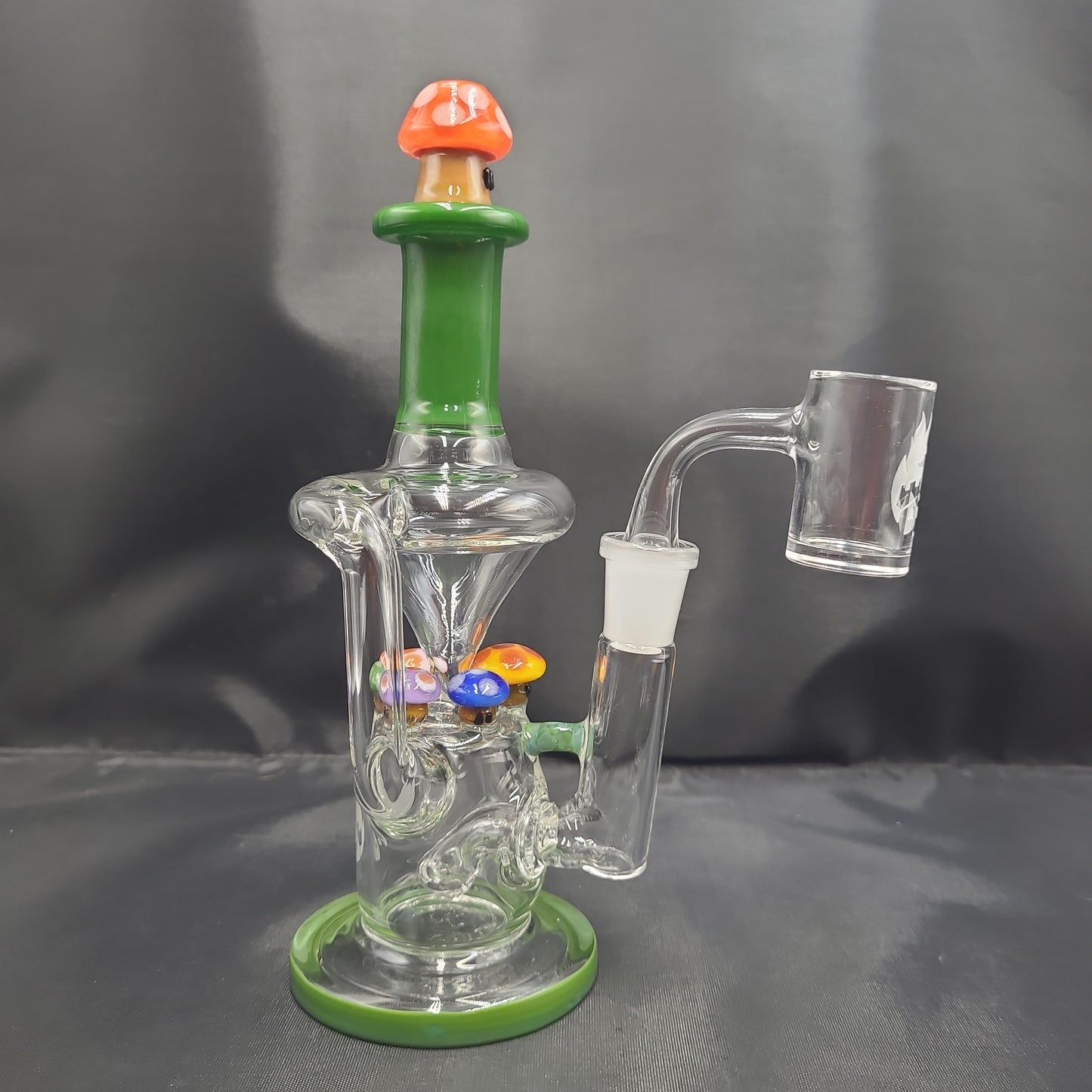 8.5" Empire Glassworks Mushrooms