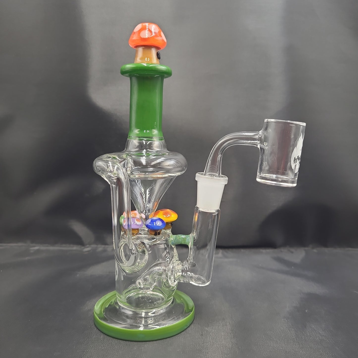 8.5" Empire Glassworks Mushrooms