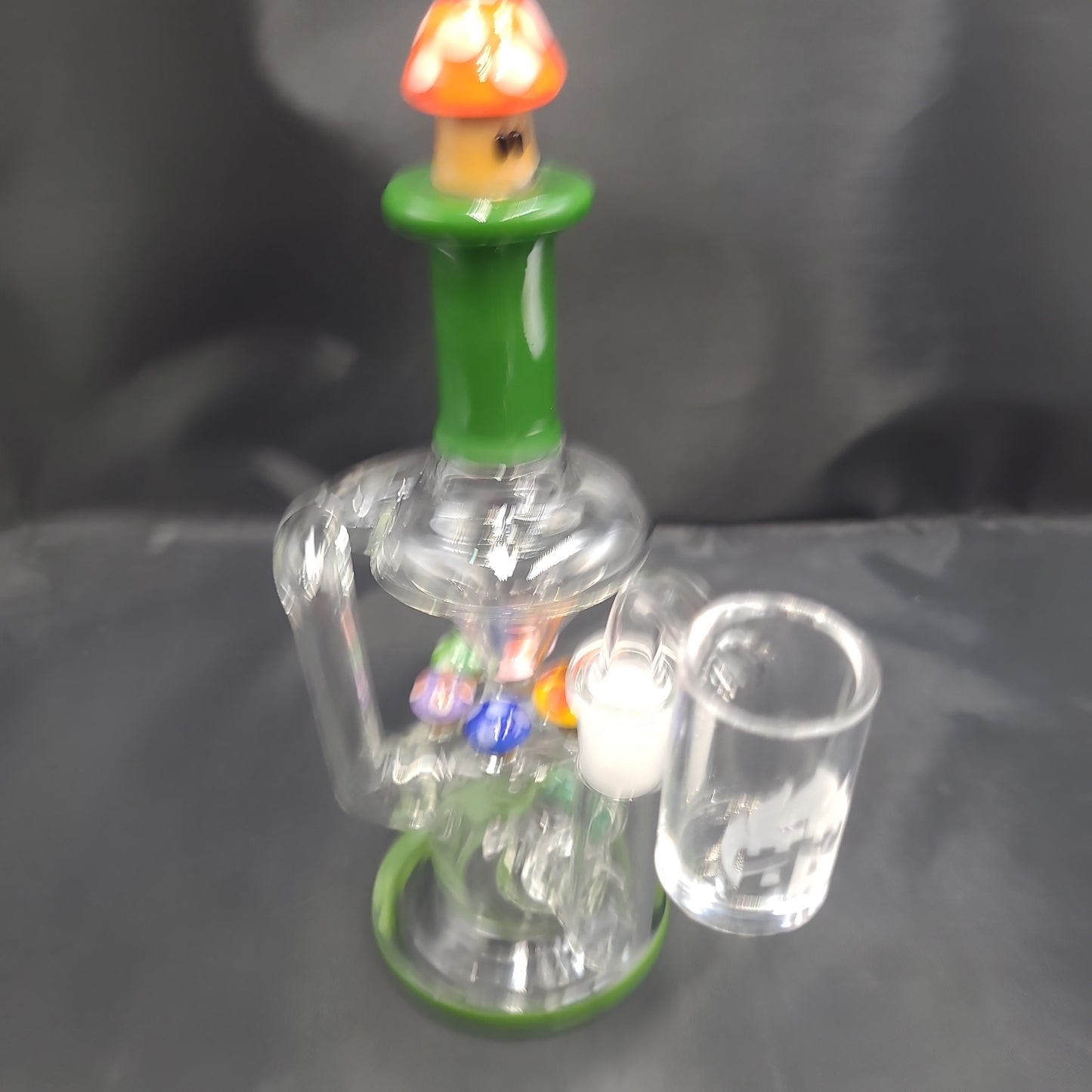 8.5" Empire Glassworks Mushrooms