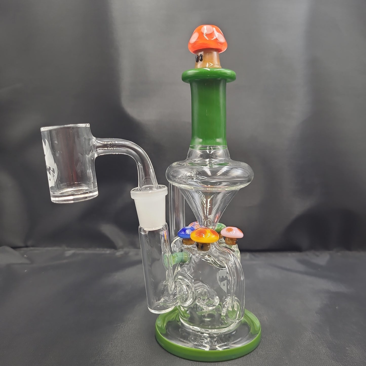 8.5" Empire Glassworks Mushrooms