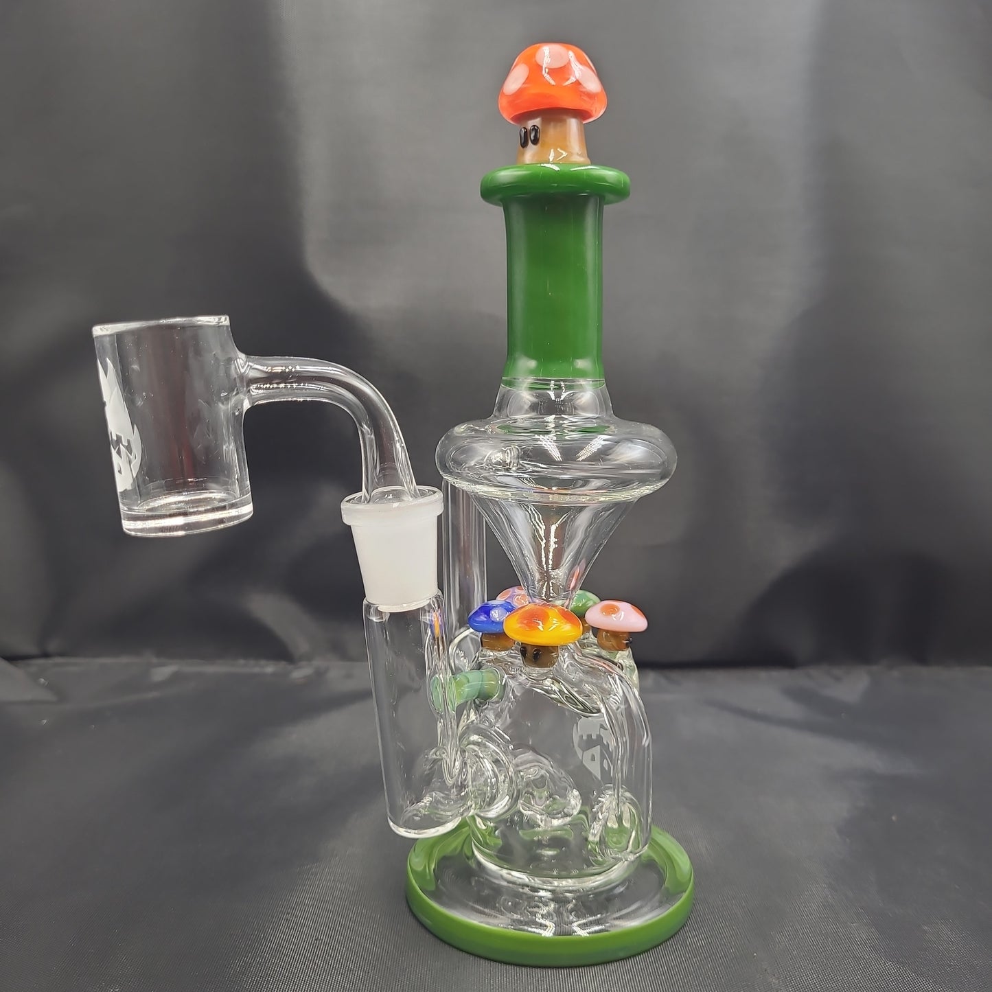 8.5" Empire Glassworks Mushrooms