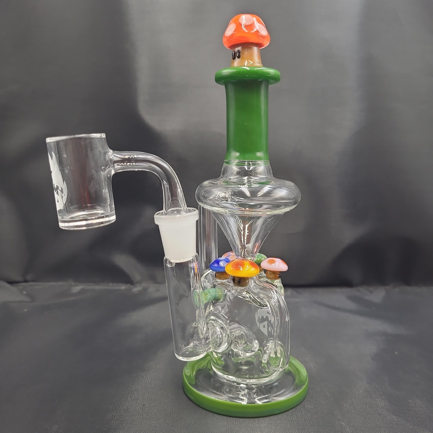 8.5" Empire Glassworks Mushrooms