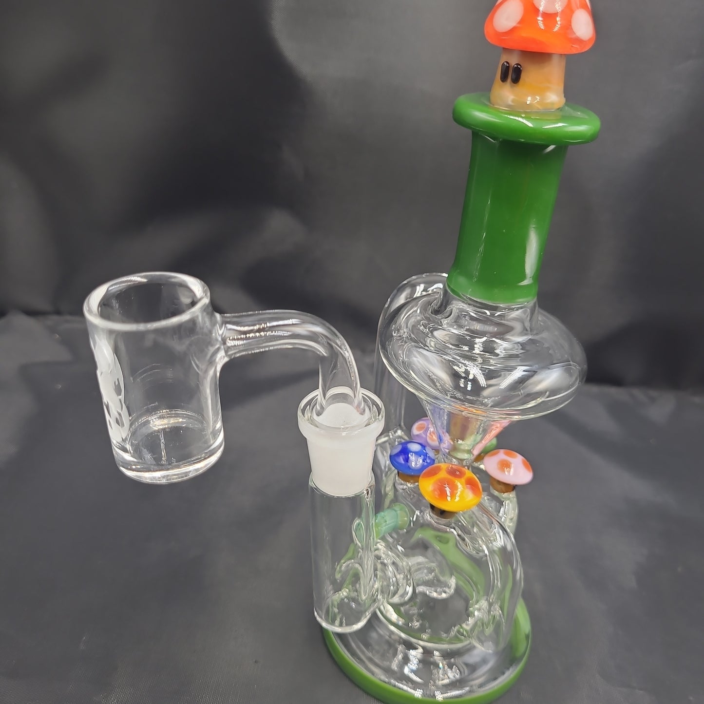 8.5" Empire Glassworks Mushrooms